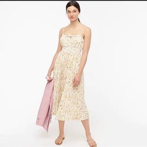 J. Crew pleated dress